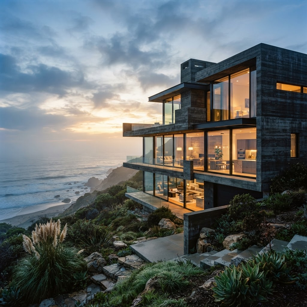 The Meridian House — Big Sur Coastline
